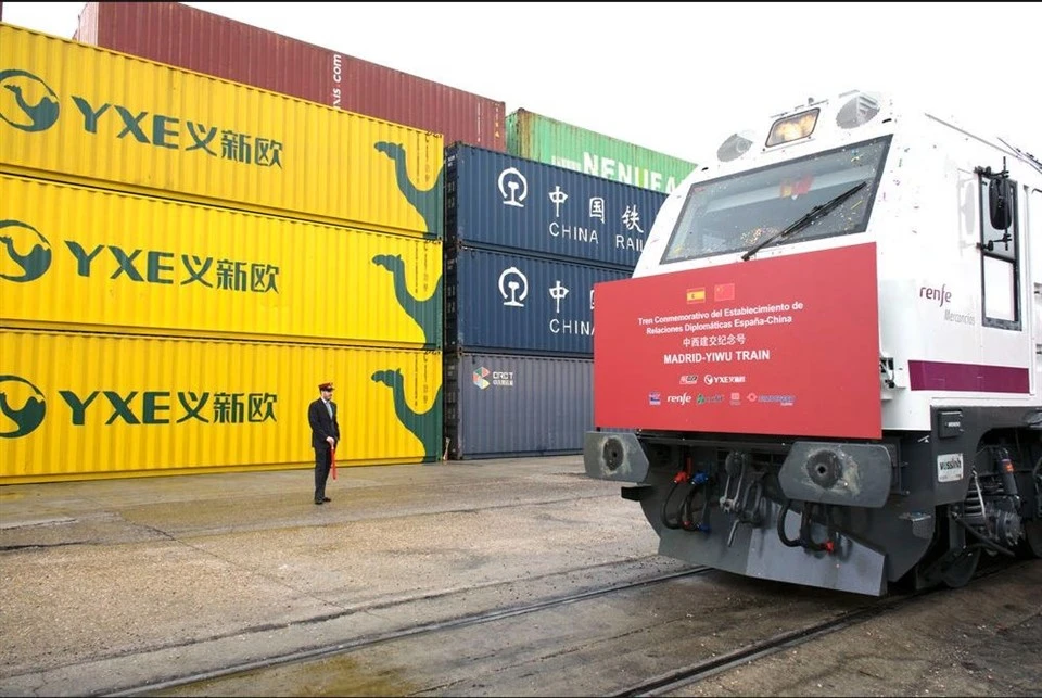 Transporte ferroviario China Francia