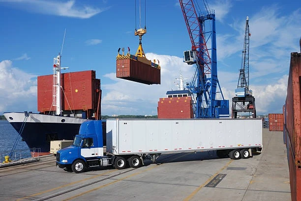 Transporte de alimentos de China y EE. UU.